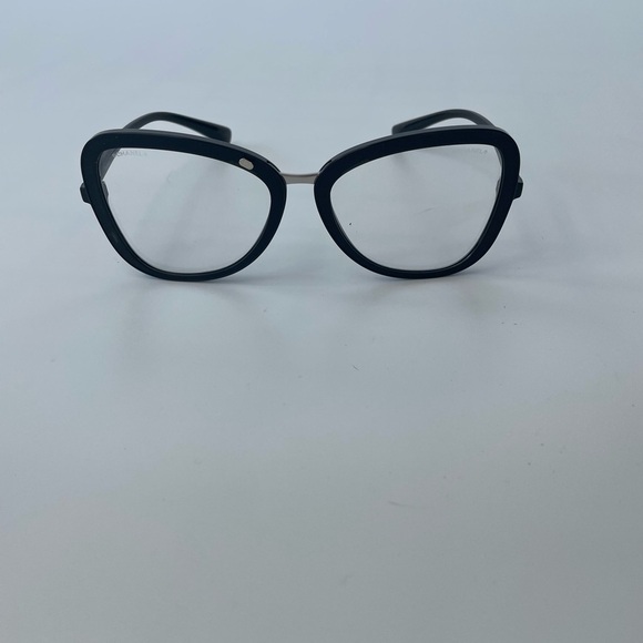 CHANEL | CLIP ON MIRROR SUNGLASSES | SILVER | AUTHENTIC - Picture 3 of 10